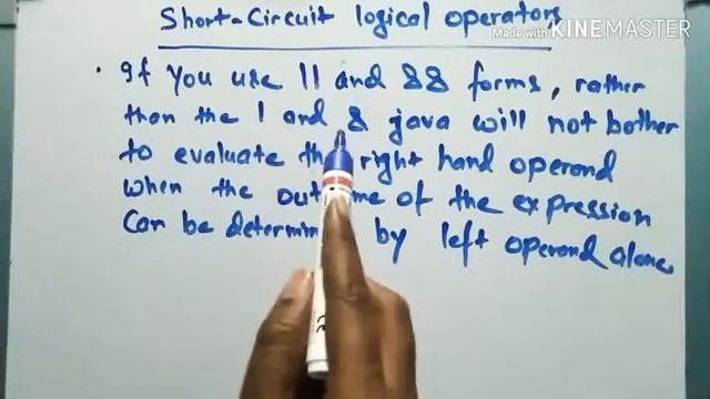 Short- circuit logical operators in Java смотреть онлайн