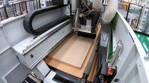 Biesse Rover K FT - ЧПУ Обработка нестинг нескольких листов плитных материалов с прижимными роликами