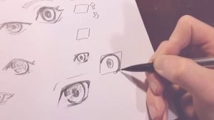 How To Draw Anime Eyes Easy! Step By Step