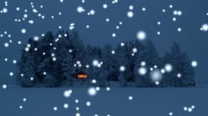 Футаж Зимний пейзаж 10