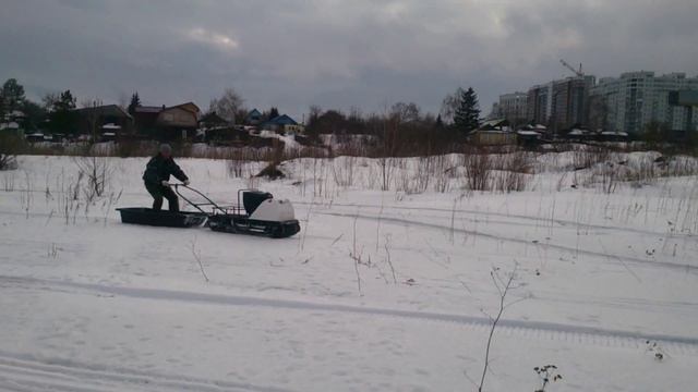 Paxus 500 Grand Avant по мокрому снегу смотреть онлайн