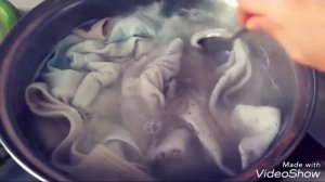 Как вывести пятна из белых и цветных вещей!