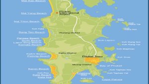 карта пхукета с достопримечательностями на русском языке