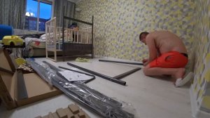 СБОРКА ДЕТСКОЙ ДВУХЯРУСНОЙ КРОВАТИ ИЗ ИКЕА TUFFING 203.668.28 #КРОВАТЬTUFFING #КРОВАТЬИЗИКЕА
