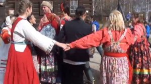 Вью, вью, вью я капустаньку. Хоровод на капустные вечёрки.