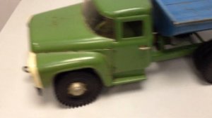 Игрушка самосвал ЗиЛ Железный СССР 70-е