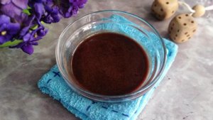Шоколадная глазурь из какао на скорую руку