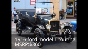 1916 ford model T touring