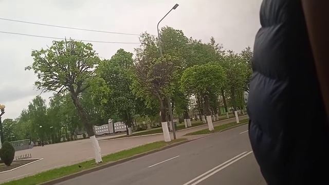 Борисов. Поездка на автобусе МАЗ 103.060 г/№ АА 6980-5 марш.1 смотреть онлайн