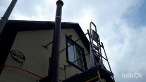 Установил наконец-то вентиляцию для газа.