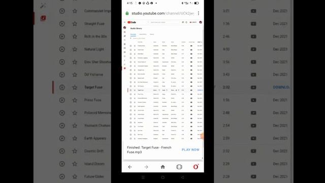 How to download non copyright music using Opera browser