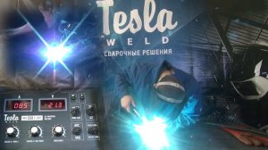 Как варить толстый металл? Показываем на аппарате Tesla Weld MIG MAG MMA 500S