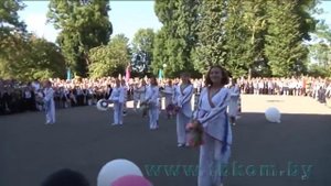 Репортаж о Дне знаний в Кричеве