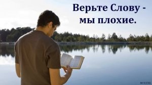 "Верьте Слову - мы плохие". Д. В. Пустовалов. МСЦ ЕХБ