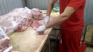 Обвал свинины.