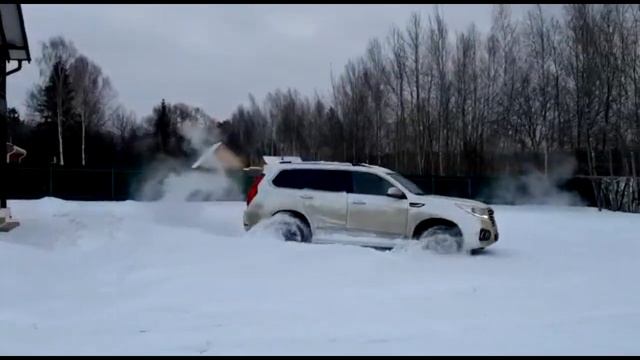 Что может HAVAL H9 в снегу. Часть 2. смотреть онлайн