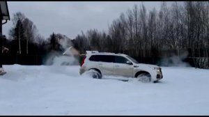 Что может HAVAL H9 в снегу. Часть 2.