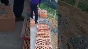 Кладка из керамических блоков паротерм