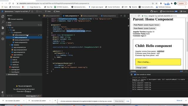 Angular Change Detection Strategy , onPush, markForCheck | detectChange | detach | reattach смотреть онлайн