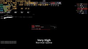 Counter Strike 2 on an old PC with Core i5-6400 and GeForce GTX 1660 Super CS2