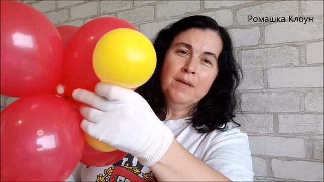Украшение воздушными шарами своими руками ЦВЕТЫ ИЗ ШАРОВ Balloon Decoration DECORACION CON GLOBOS