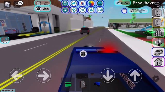 I WAS A POLICE OFFICER IN ROBLOX! | BROOKHAVEN RP! | ROBLOX | LIL ROB TV смотреть онлайн