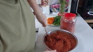 Кимчи из пекинской капусты. Быстрая засолка 배추김치