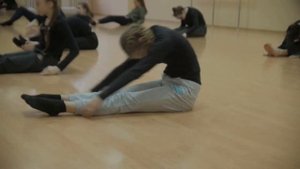 Contemporary Dance class  I Floor Work (extracts)