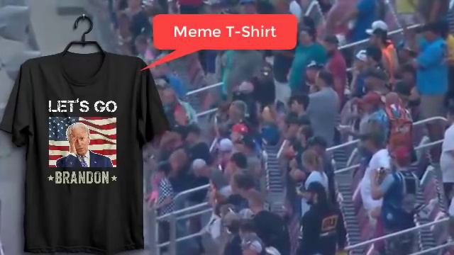 Let's Go Brandon - FJB Chant at the NASCAR смотреть онлайн