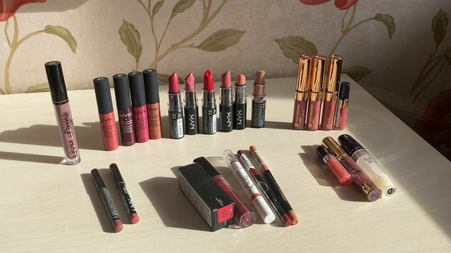 МОЯ КОЛЛЕКЦИЯ ПОМАД