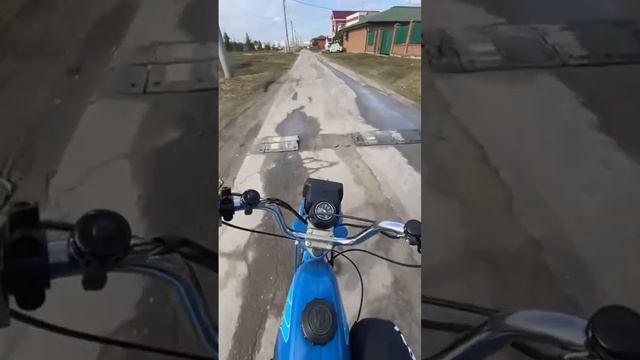 Открытие сезона на Карпаты-2 #ссср #мопед #moped #мото #карпаты