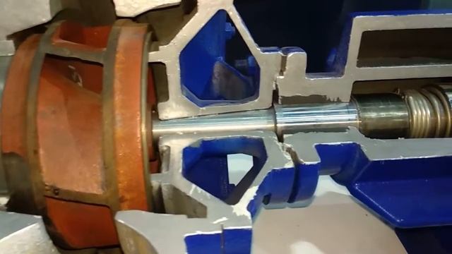 Half Cut View Thermal Oil And Hoter Water Pump смотреть онлайн