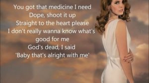 Lana Del Rey   Gods and Monsters lyrics HD
