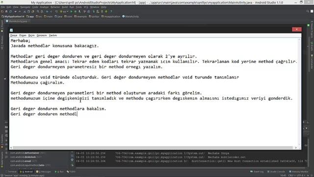 Android Studio Java Methodlar ( mobilecoder.net ) смотреть онлайн