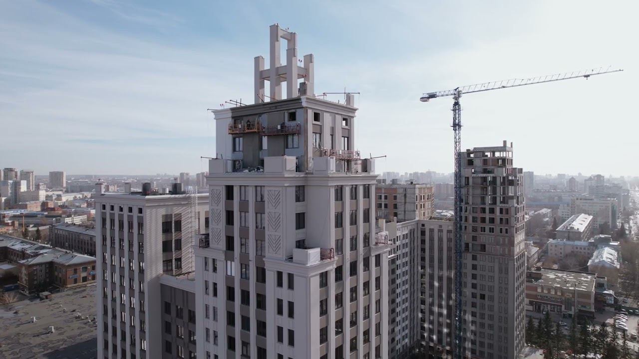 Дом "Нобель" в Новосибирске - Ход строительства 26 октября 2022 смотреть онлайн