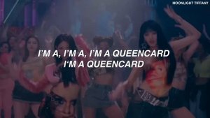 (G)I-DLE (여자) - 'Queencard' KARAOKE with Easy Lyrics