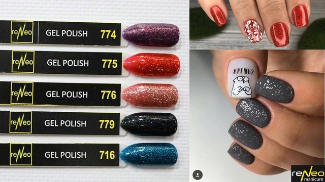 Вся палитра гелей лаков reNeo смотреть онлайн