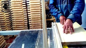 Этапы создания улья: №8 - Выборка четвертей на циркулярке