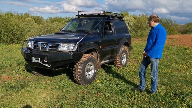 Реставрация Nissan Patrol Y61. Подготовка к бездорожью. смотреть онлайн