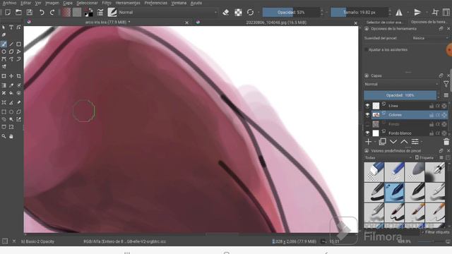 🎨 Arte Botánico 🎨 | Dibujando una Echeveria 'Perle von Nurnberg' en Krita 💐 | Parte 1. смотреть онлайн
