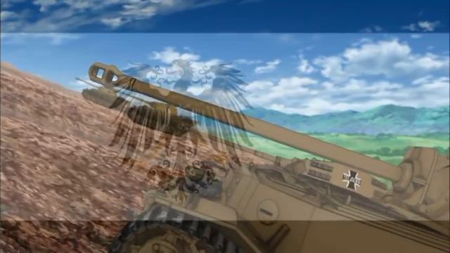 Girls Und Panzer - AMV - Kuromorimine - Preußens Gloria смотреть онлайн