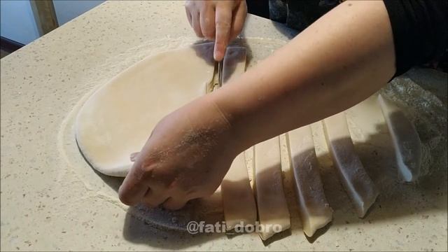 Чеченские хинкал жижиг-галнаш. Фати на кухне у Алисы
