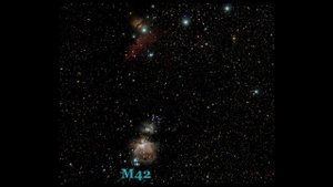 Астрофото, Пояс ориона.