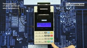 Меркурий 115Ф: Программирование кода и наименований товаров