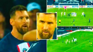 This is what happened when Messi scored a free kick goal! Mbappe's reaction! Football News