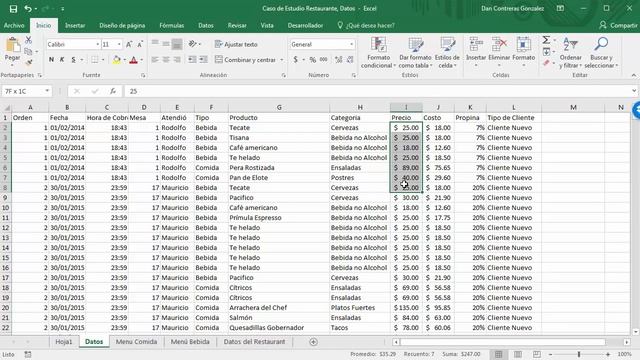 Curso de Excel de Básico a Avanzado- 6/14 - Intro a Tablas Dinámicas смотреть онлайн