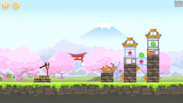 Let's Play Angry Birds Seasons 18 - Cherry Blossom смотреть онлайн