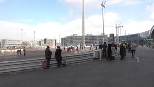 Аэропорт Домодедово. Заходим внутрь! Moscow (Москва), Россия (Russia).