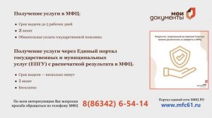 Получить бумажные копии электронных документов с портала госуслуг можно в МФЦ