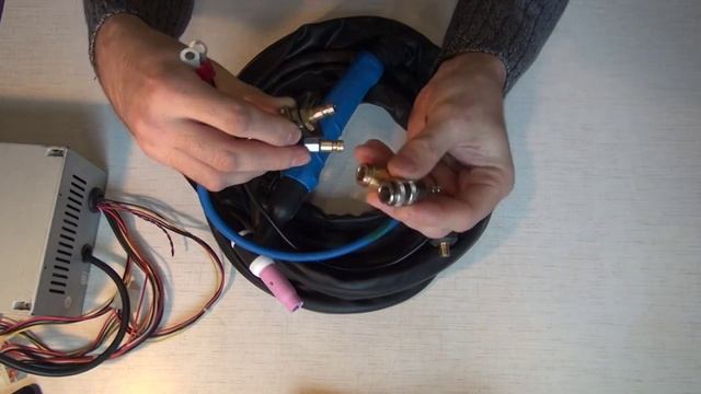 Подключение аргонодуговой горелки (TIG). Часть 1 | How to mount the argon-arc burner(TIG).Part 1 смотреть онлайн